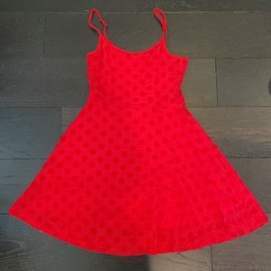 Red Polkadot Dress